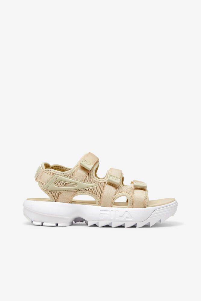 Fila Sandals Womens Khaki - Disruptor - Philippines 2105637-DK